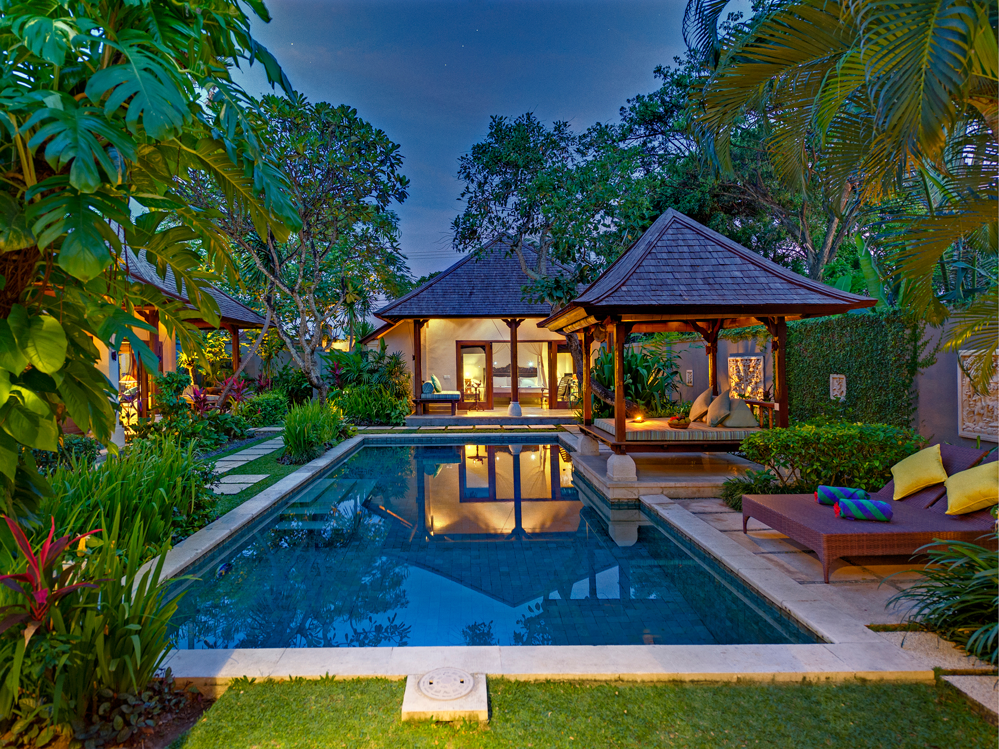 15. Villa Kedidi - View from master suite - Villa Kedidi, Canggu, Bali